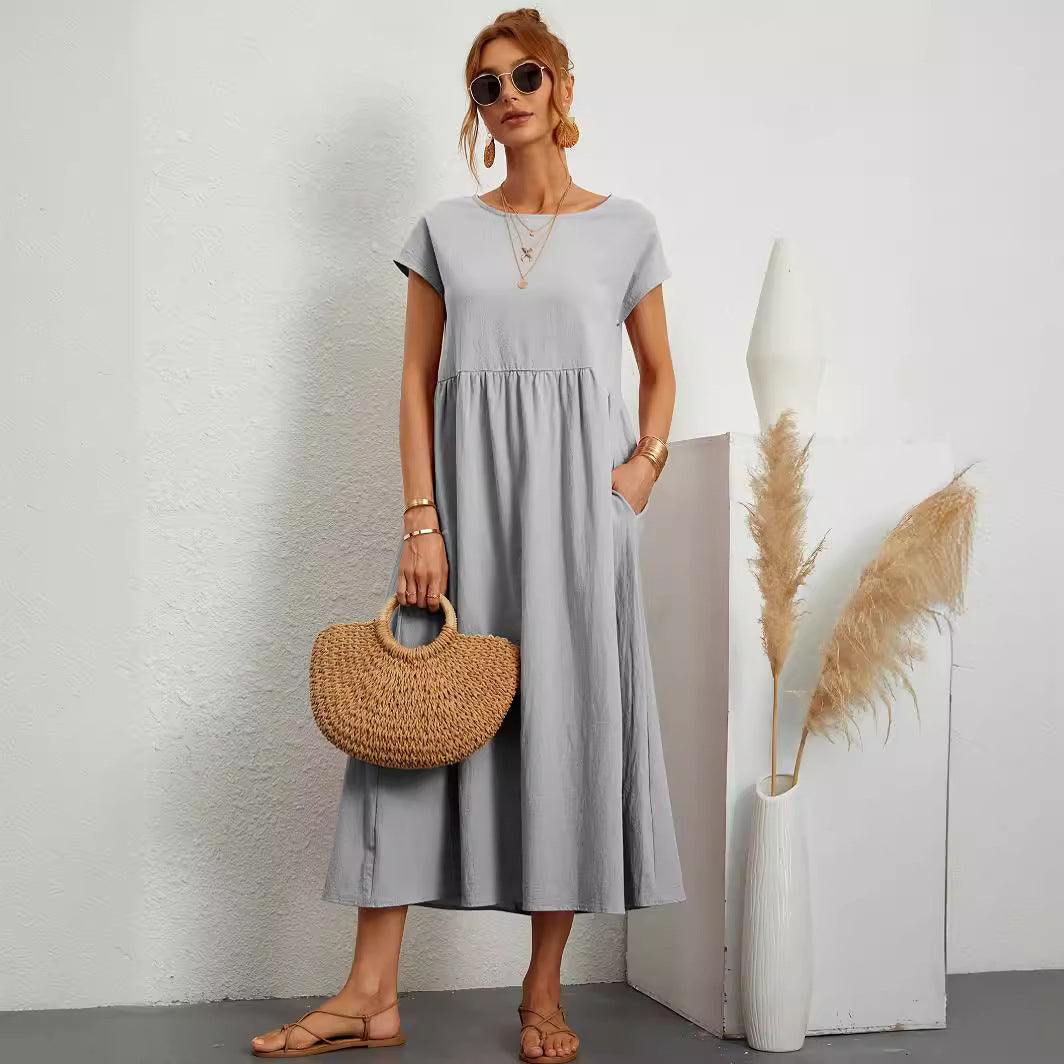Robe Fluide Longue – Confort au Quotidien