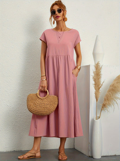 Robe Fluide Longue – Confort au Quotidien