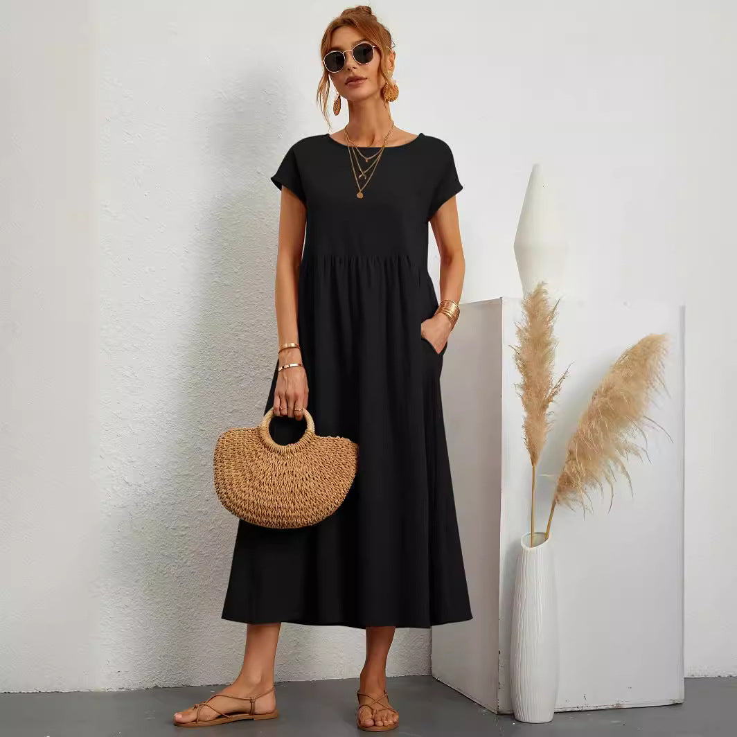 Robe Fluide Longue – Confort au Quotidien