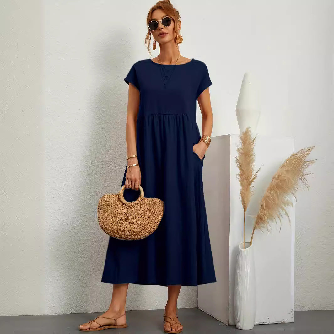 Robe Fluide Longue – Confort au Quotidien