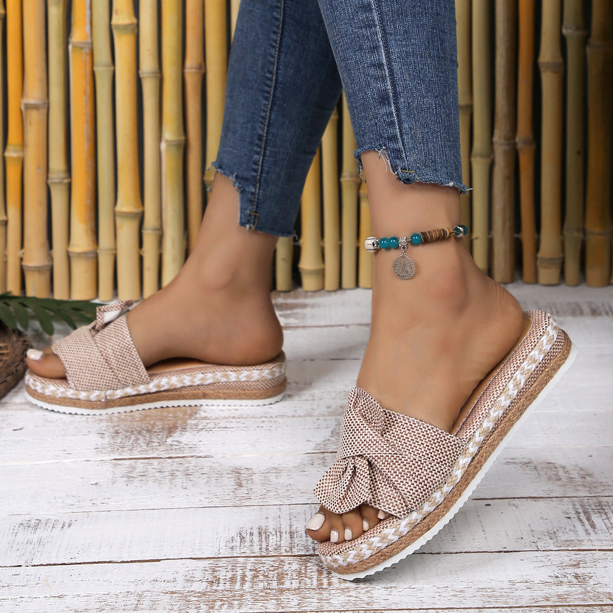 Mules Femme en Jute – Confort Casual