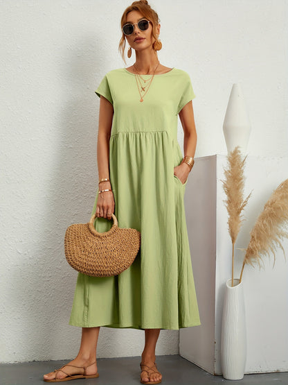 Robe Fluide Longue – Confort au Quotidien