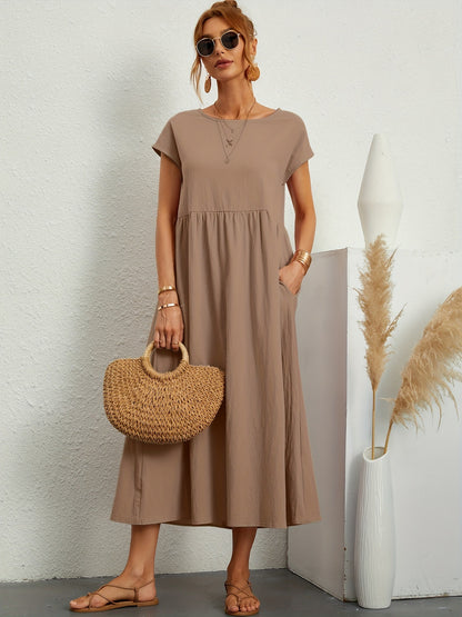 Robe Fluide Longue – Confort au Quotidien