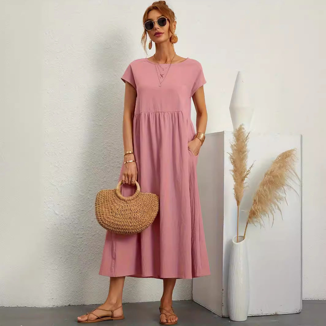 Robe Fluide Longue – Confort au Quotidien