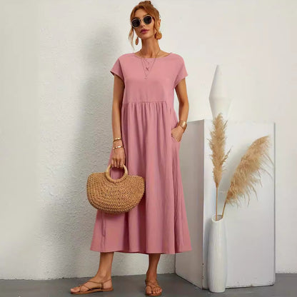 Robe Fluide Longue – Confort au Quotidien